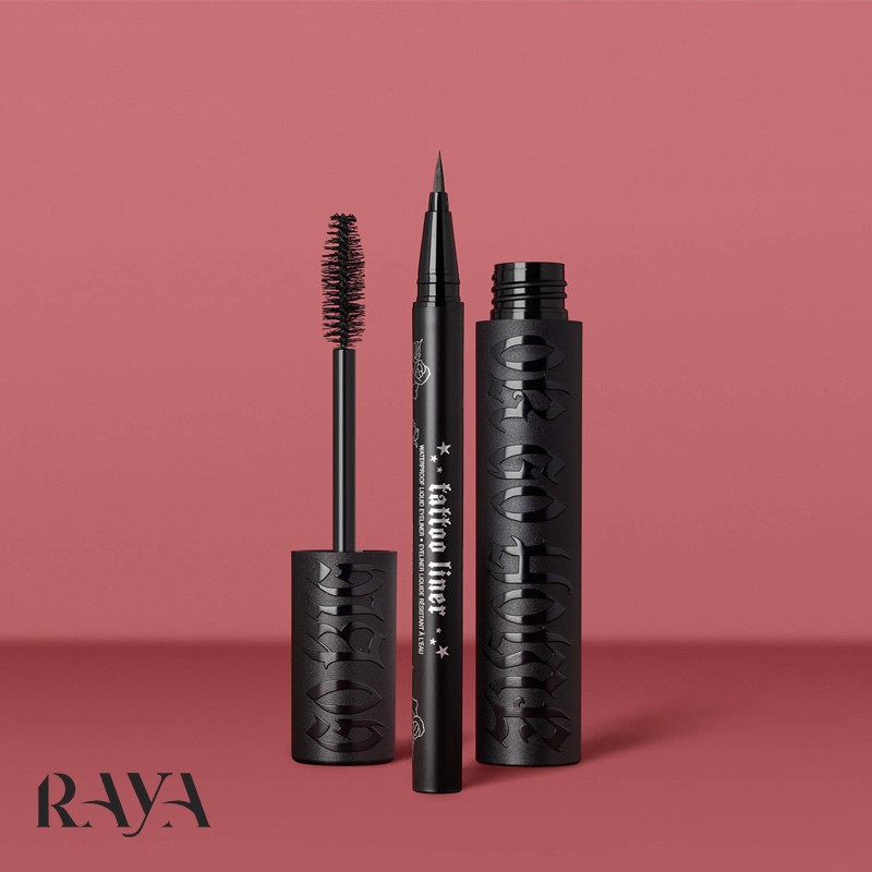 خط چشم مایع ضد آب کت وان دی مدل مینی تتو لاینر KVD Beauty Mini Tattoo Liner Waterproof Liquid